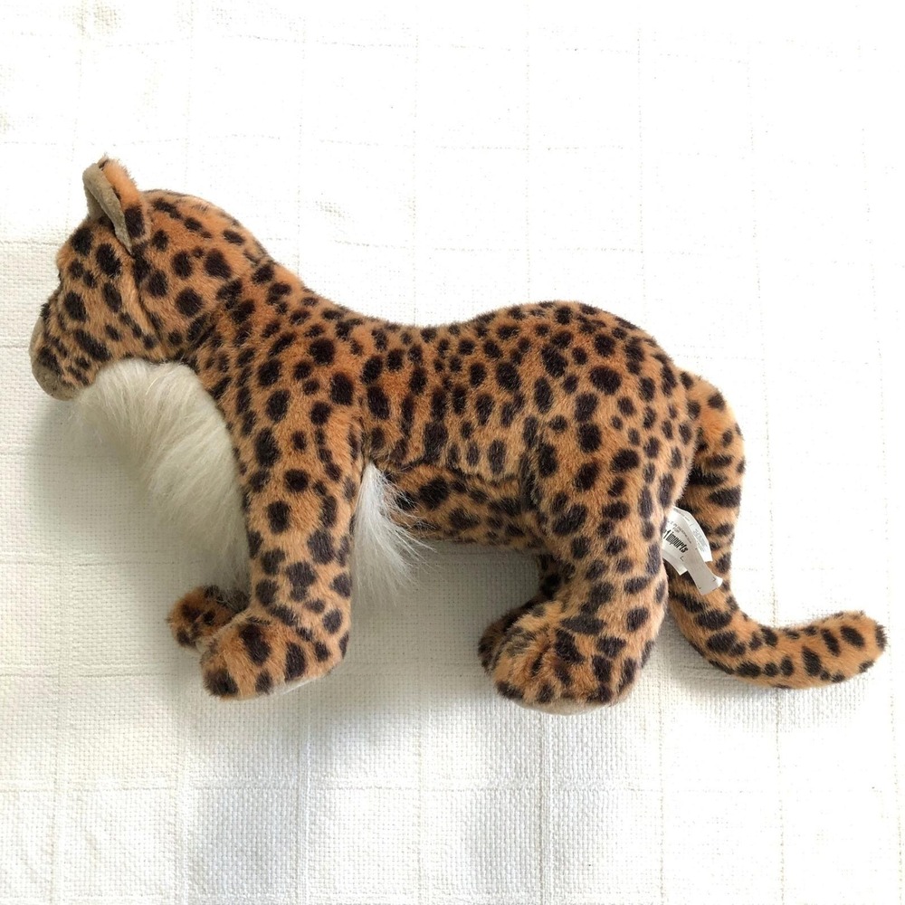 VTG Pier 1 Imports Leopard‎ Plush Large Realistic Cheetah Spotted Big Cat 22"